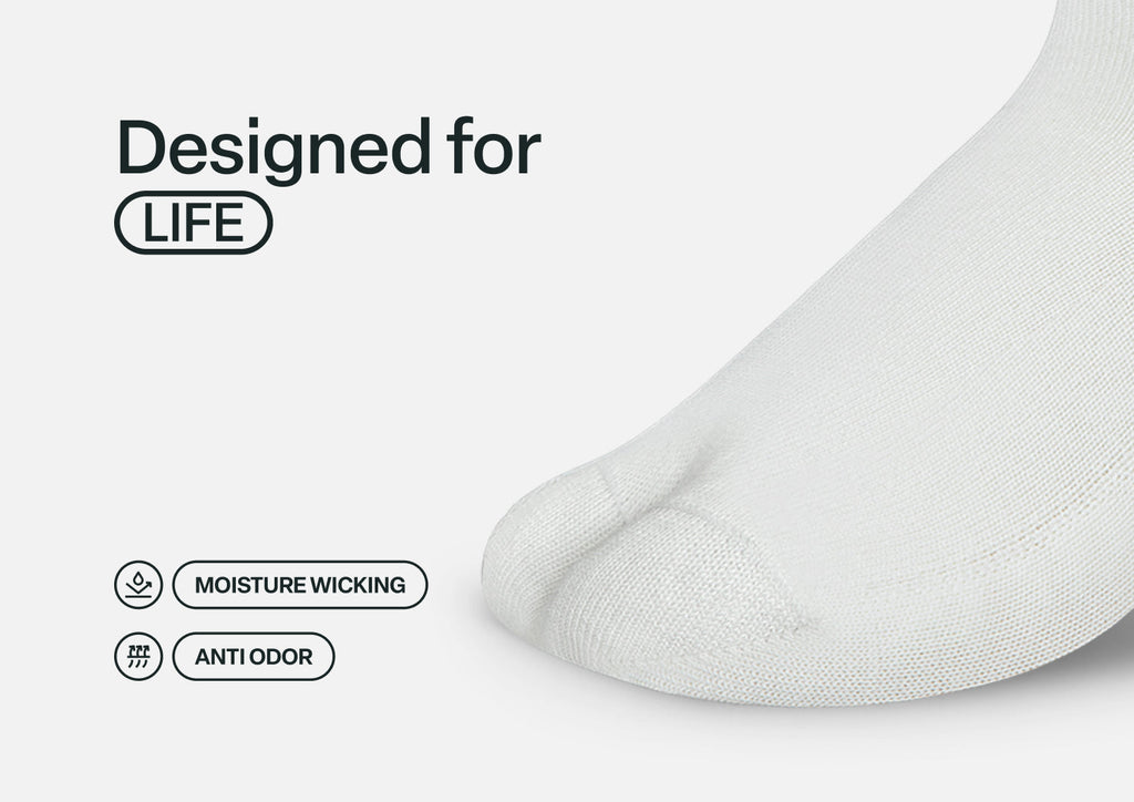 Bunion Relief Socks - White